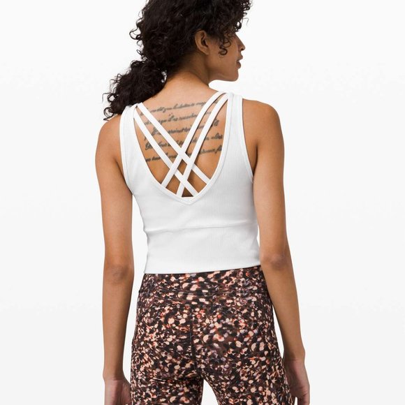 **SOLD** Lululemon Power Pivot Tank *Rib
